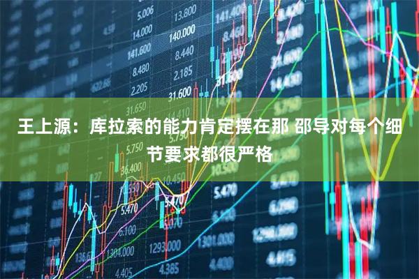 王上源：库拉索的能力肯定摆在那 邵导对每个细节要求都很严格