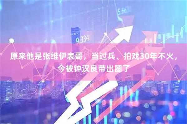 原来他是张维伊表哥，当过兵、拍戏30年不火，今被钟汉良带出圈了